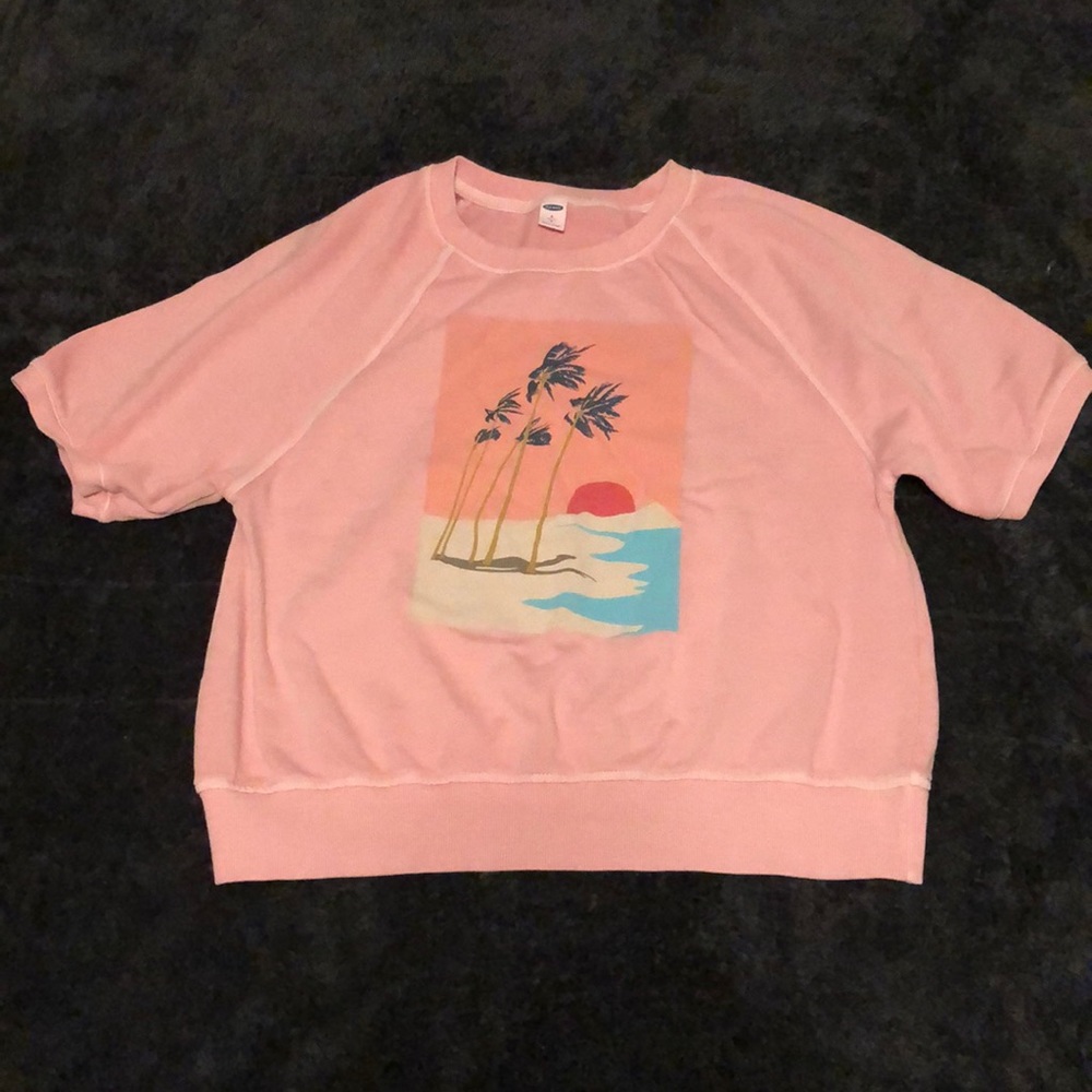 Old Navy cropped style sweatshirt small
